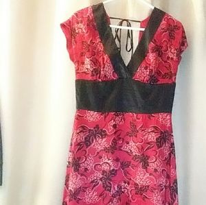 Bebe Silk Kimono Dress